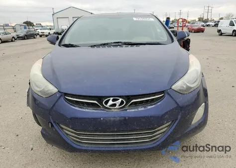 2012 Hyundai Elantra Gls from USA, damaged, VIN 5NPDH4AE2CH085135